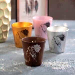 Mitolojiden Gelen Güzellik <br>Hera Bardak Mum