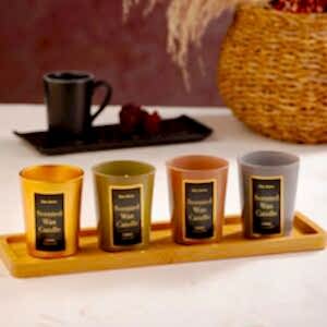 Su Perilerinden Gelen Dokunuş <br> Lara Bardak Mum