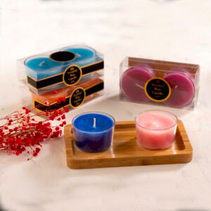 Anlık Işıltı Avuçlarınızda <br> İkili Kapsül Mum