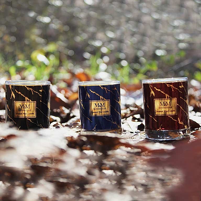 3-lu-mini-mermer-bardak-mum-candle-kerze-vela-5