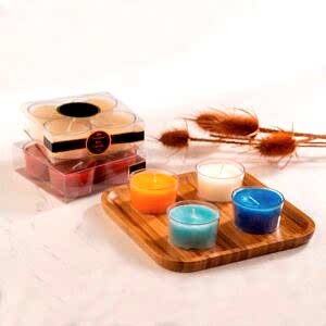 Anlık Işıltı Avuçlarınızda <br> Dörtlü Kapsül Mum