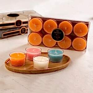 Anlık Işıltı Avuçlarınızda <br> Sekizli Kapsül Mum