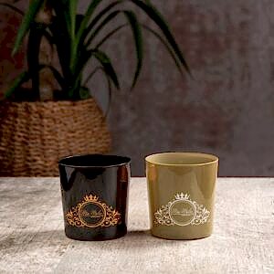 Aşkın Asil Dokunuşu <br> Amor Bardak Mum