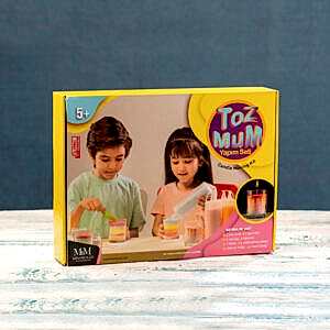 Çocuklarımızı da Unutmadık <br> Çocuklar İçin Toz Mum Yapım Seti