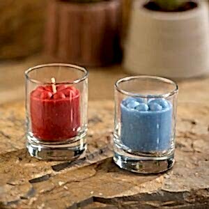 Minik Işıltılardan Kocaman Gülümsemeler Yaratın <br> İkili Mini Bardak Mum