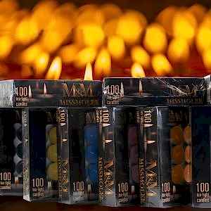 İhtiyacınız Olan Her An İçin <br> 100'lü Tealight Mum - 10 gr