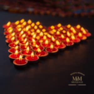 İhtiyacınız Olan Her An İçin <br> 20'li Tealight Mum - 5 gr