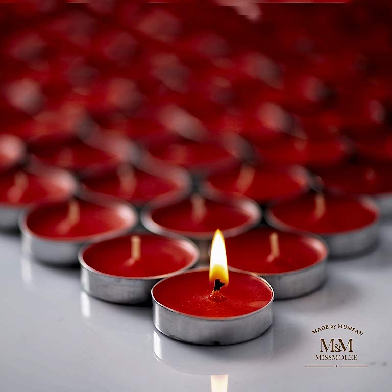 20li-20-li-Tealight-mum-5-gr-tea-light-tea-lights-tilayt-mum-candle-kerze-vela-ham