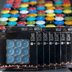 İhtiyacınız Olan Her An İçin <br> 50'li Tealight Mum - 10 gr